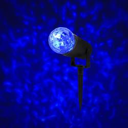LED projektor Retlux RXL 292 s efektem vodních vln - modrá