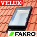 Akční ceny na střešní okna a výlezy Velux, Fakro